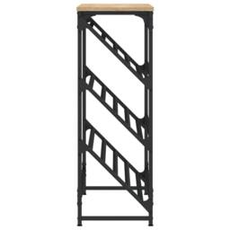 Berkfield Home Shoe Rack Sonoma Oak 90x30x85 cm Engineered Wood - Size: 90 x 30 x 85 cm - thumbnail 5