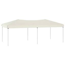 Berkfield Home Folding Party Tent Cream 3x6 m in Beige - thumbnail 2
