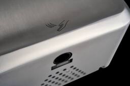 Bremmer Nano Blade Compact Hand Dryer Brushed Steel in Silver - thumbnail 5