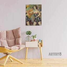 "Artery8 Pony Ballet Theater Dancer Glackens Canvas Wall Art Print - Size: W18"" x H24""" - thumbnail 3