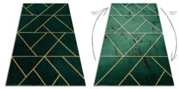 RugsX Emerald Rug in Green - Size: 120 cm x 170 cm - thumbnail 2