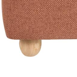 Wyld and Coco Storage Pouffe - Golden Brown Water-Repellent Fabric - thumbnail 8
