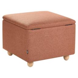 Wyld and Coco Storage Pouffe - Golden Brown Water-Repellent Fabric - thumbnail 5