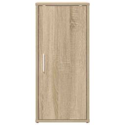 Berkfield Home Shoe Cabinets 2 pcs Sonoma Oak 32x35x70 cm Engineered Wood in Light Brown - Size: 32 x 35 x 70 cm - thumbnail 4