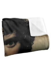 Lord of the Rings The Blanket, 152x127 cm Frodo One Ring Poster Silky Touch Super Soft Throw Blanket in White - thumbnail 3