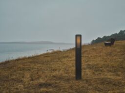 Nordlux Modern Outdoor Garden Post Black Aluminium E27 Coastal/Marine Safe, IP44 - thumbnail 2