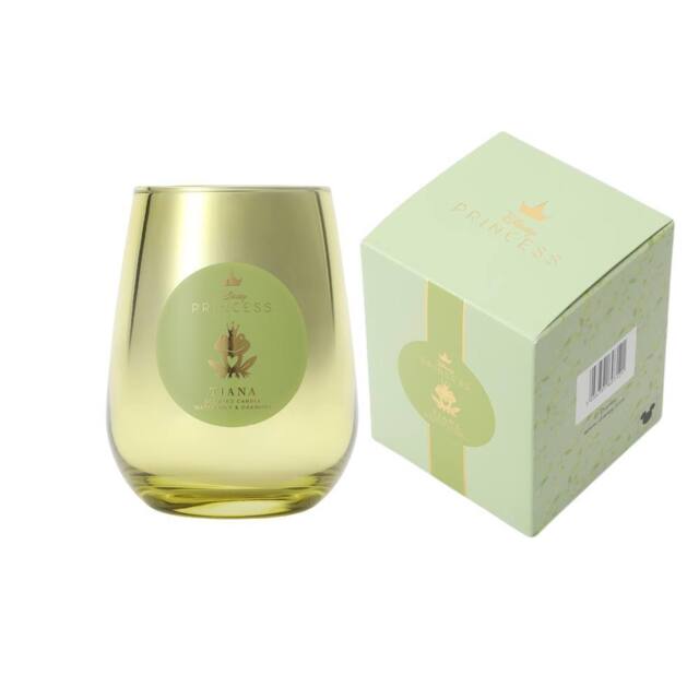 Disney Princess Tiana Candle - Waterlily & Oakmoss (1-Wick) in Green - Size: Medium - image 1