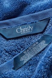 CHRISTY 'Supreme Hygro' Luxury 100% Supima Cotton Pile Towels in Mid Blue - Size: Bath Sheet - thumbnail 3