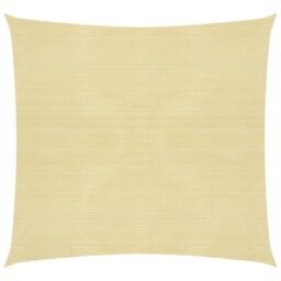Berkfield Home Sunshade Sail 160 g/m ² Beige 3x3 m HDPE - thumbnail 1