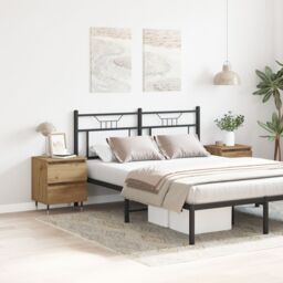 Berkfield Home Bedside Cabinets 2 pcs Artisan Oak 40x35x50 cm Engineered Wood in Brown - Size: 40 x 35 x 50 cm - thumbnail 4