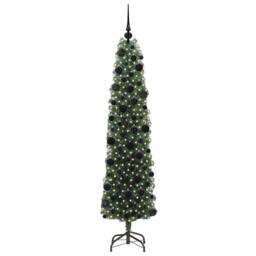 Berkfield Home Artificial Christmas Tree with 300 LEDs with Stand Green 180 cm - thumbnail 3