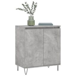 Berkfield Home Sideboard Concrete Grey 60x35x70 cm Engineered Wood - Size: 60 x 35 x 70 cm - thumbnail 3