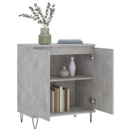 Berkfield Home Sideboard Concrete Grey 60x35x70 cm Engineered Wood - Size: 60 x 35 x 70 cm - thumbnail 4