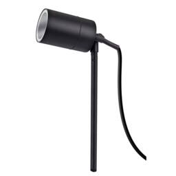 Luceco Azurar Decorative GU10 Outdoor Garden Spike Light, IP54 Black - thumbnail 3