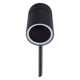 Luceco Azurar Decorative GU10 Outdoor Garden Spike Light, IP54 Black - thumbnail 2