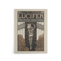 "Artery8 Lucifer Mourning Game Theatre Poster Holst Canvas Wall Art Print - Size: W12"" x H16""" - thumbnail 1