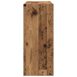 Berkfield Home Book Cabinet/Room Divider in Old Wood, 100x30x72 cm, Made of Engineered Wood in Brown - Size: 100 x 30 x 72 cm - thumbnail 7