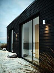 Nordlux Tin Outdoor Wall Light Silver Galv Steel GU10 IP54 Mains - thumbnail 4
