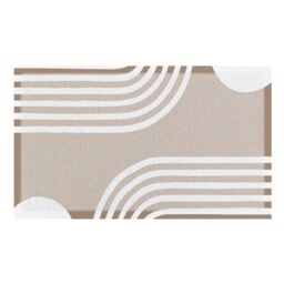 Artsy Mats Beige Abstract Lines Indoor & Outdoor Doormat - 70x40cm - Size: 40 cm x 70 cm - thumbnail 2