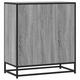 Berkfield Home Sideboard Grey Sonoma 68x35x76 cm Engineered Wood - Size: 68 x 35 x 76 cm - thumbnail 6