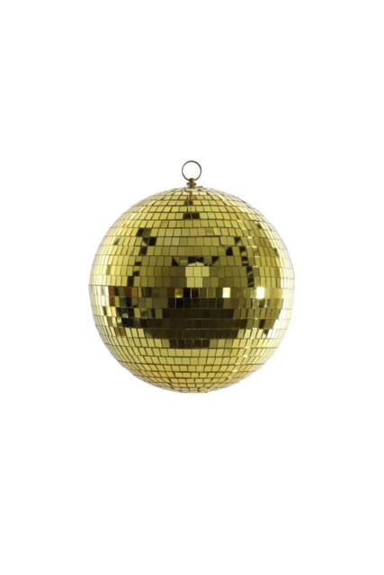 KDMD Gold Disco Ball Bauble 25cm Olive - image 1