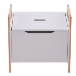 Orsina Storage Box, Durable Construction Storage Box With Lid, Modern Design White Storage Box, Compact Small Box - thumbnail 2
