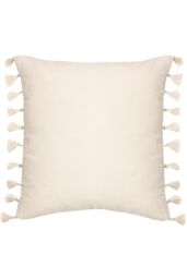 Furn Kalai Geometric Tufted Woven Cotton Cushion in Black - Size: 45 cm x 45 cm - thumbnail 2