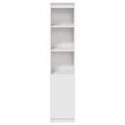 Berkfield Home Highboard White 37.5x35x180 cm Engineered Wood - thumbnail 5