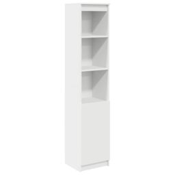 Berkfield Home Highboard White 37.5x35x180 cm Engineered Wood - thumbnail 2
