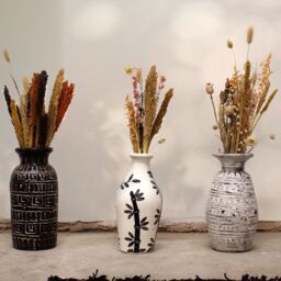 KDMD Classic Shaped Vase - Cream - thumbnail 4