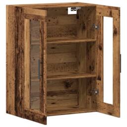 Berkfield Home Sideboard Old Wood 69.5x34x90 cm Engineered Wood in Brown - thumbnail 5