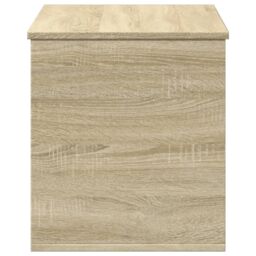 Berkfield Home Storage Box Sonoma Oak 100x42x46 cm Engineered Wood in Brown - Size: 100 x 42 x 46 cm - thumbnail 5