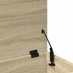 Berkfield Home Storage Box Sonoma Oak 100x42x46 cm Engineered Wood in Brown - Size: 100 x 42 x 46 cm - thumbnail 9