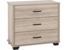 Seconique Oliver 4 Door Wardrobe Bedroom Set in Light Oak - thumbnail 3