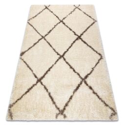 RugsX Fluffy Rug in Yellow - Size: 120 cm x 170 cm - thumbnail 1