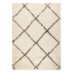 RugsX Fluffy Rug in Yellow - Size: 120 cm x 170 cm - thumbnail 4
