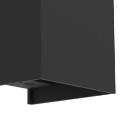 Eglo Rincine LED Neutral White Motion Sensor Rechargeable Wall Light, Black - thumbnail 3
