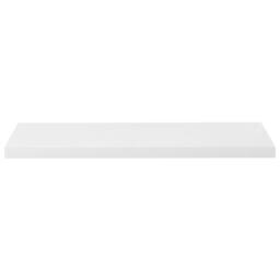 Berkfield Home Floating Wall Shelves 2 pcs High Gloss White 90x23.5x3.8 cm MDF - thumbnail 4