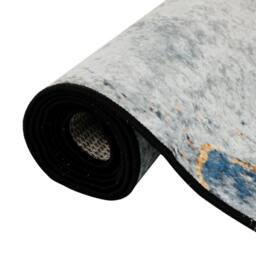 Berkfield Home Rug Washable Multicolour 120x180 cm Anti Slip - Size: 100 cm diameter - thumbnail 5