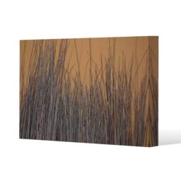 Benjamin Tate Design broom stick on the wall (Canvas Print) / 61 x 91 x 4cm in Natural - Size: 61 x 91 x 4 cm - thumbnail 1