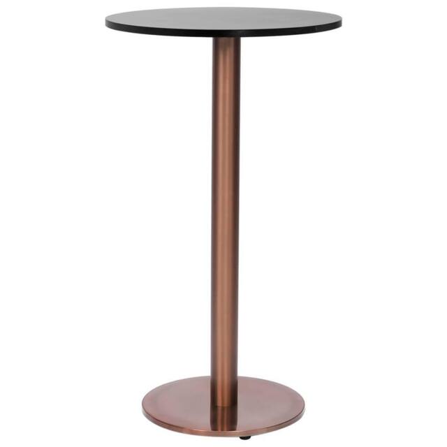 Berkfield Home Bistro Table Leg Gold √ò45x107 cm Stainless Steel in Rose Gold - Size: 45x107 cm - image 1