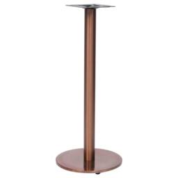Berkfield Home Bistro Table Leg Gold √ò45x107 cm Stainless Steel in Rose Gold - Size: 45x107 cm - thumbnail 2