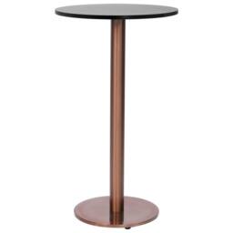 Berkfield Home Bistro Table Leg Gold √ò45x107 cm Stainless Steel in Rose Gold - Size: 45x107 cm
