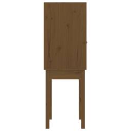Berkfield Home Highboard Honey Brown 60x40x120 cm Solid Wood Pine - Size: 60 x 40 x 120 cm - thumbnail 7