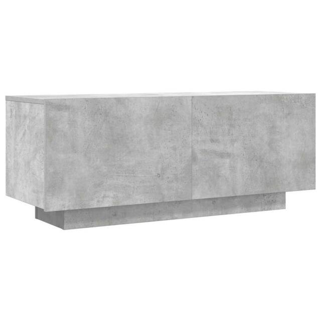 Berkfield Home TV Cabinet Concrete Grey 100x35x40 cm Engineered Wood - Size: 100 x 35 x 40 cm - image 1