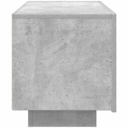 Berkfield Home TV Cabinet Concrete Grey 100x35x40 cm Engineered Wood - Size: 100 x 35 x 40 cm - thumbnail 5