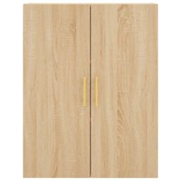 Berkfield Home Highboard Sonoma Oak 69.5x34x180 cm Engineered Wood in Brown - thumbnail 5
