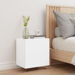 Berkfield Home TV Wall Cabinet White 40.5x30x40 cm Engineered Wood - thumbnail 3