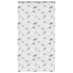 Berkfield Home Shower Roller Blind with Cassette 120x240 cm Fabric Width 116 cm in Grey - thumbnail 1