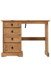 Seconique Corona 4 Drawer Dressing Table in Natural - thumbnail 2